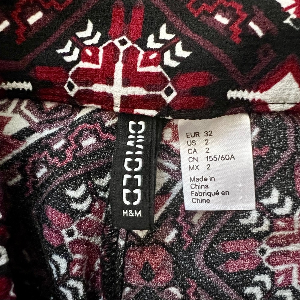 H&M Divided | Wide Leg Tapered Pants - Picture 4 of 4